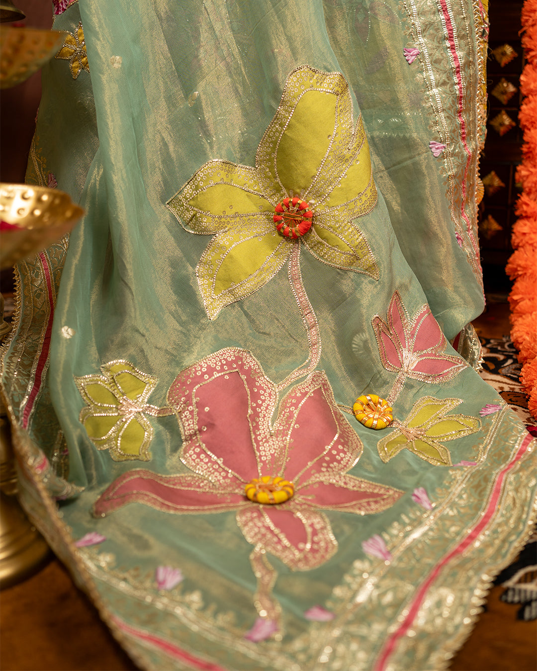 π Radiate Elegance in Yellow and Blue π