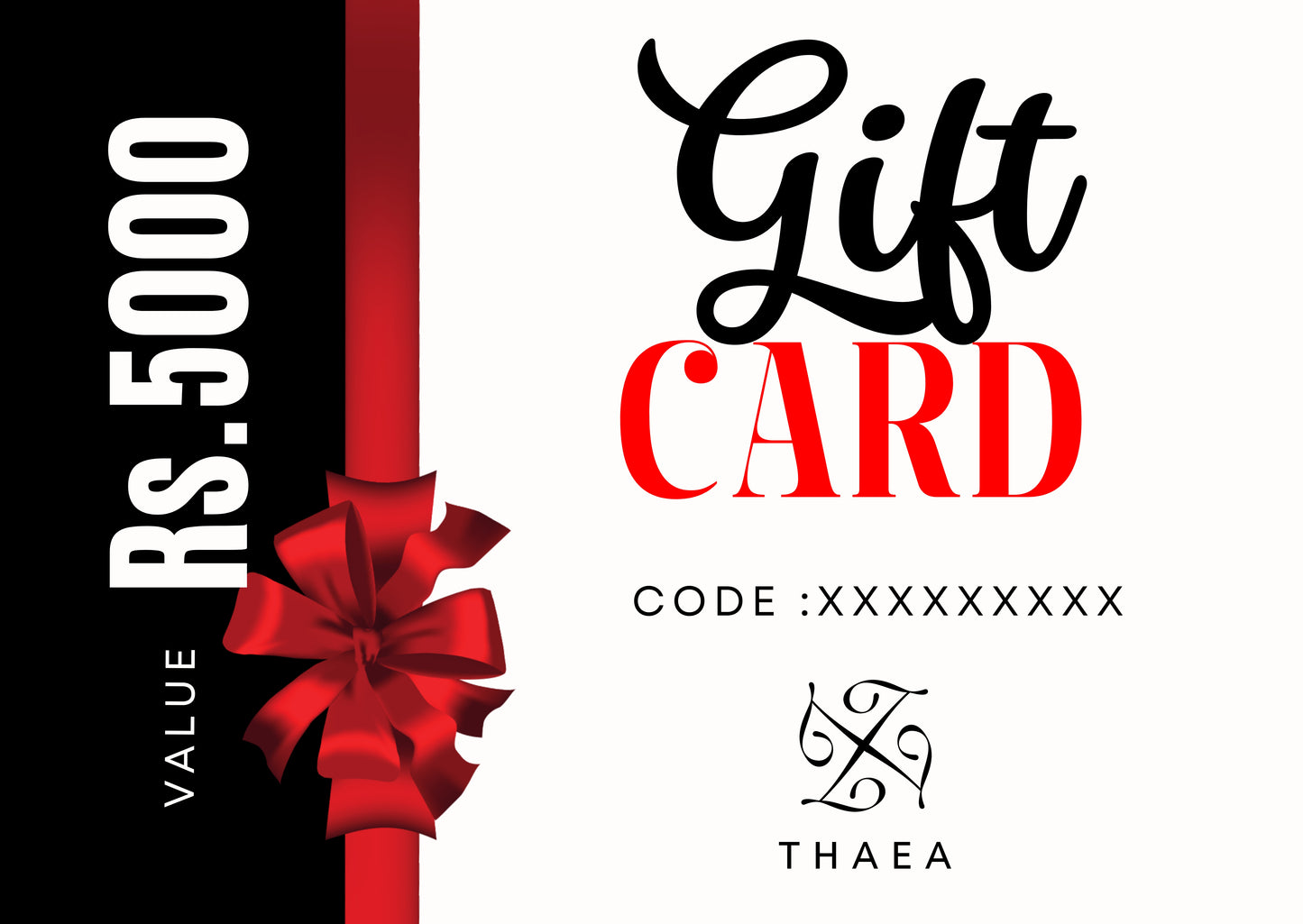 THAEA GIFT CARDS