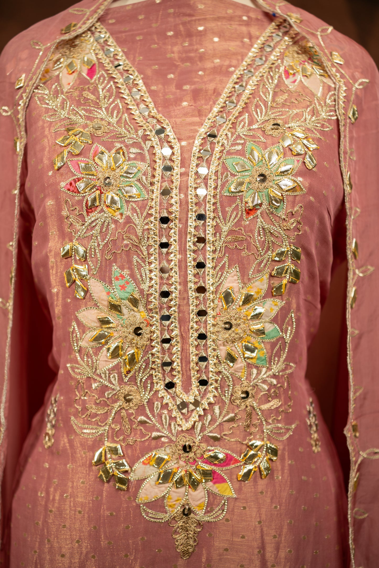 Banarasi with Gota patti