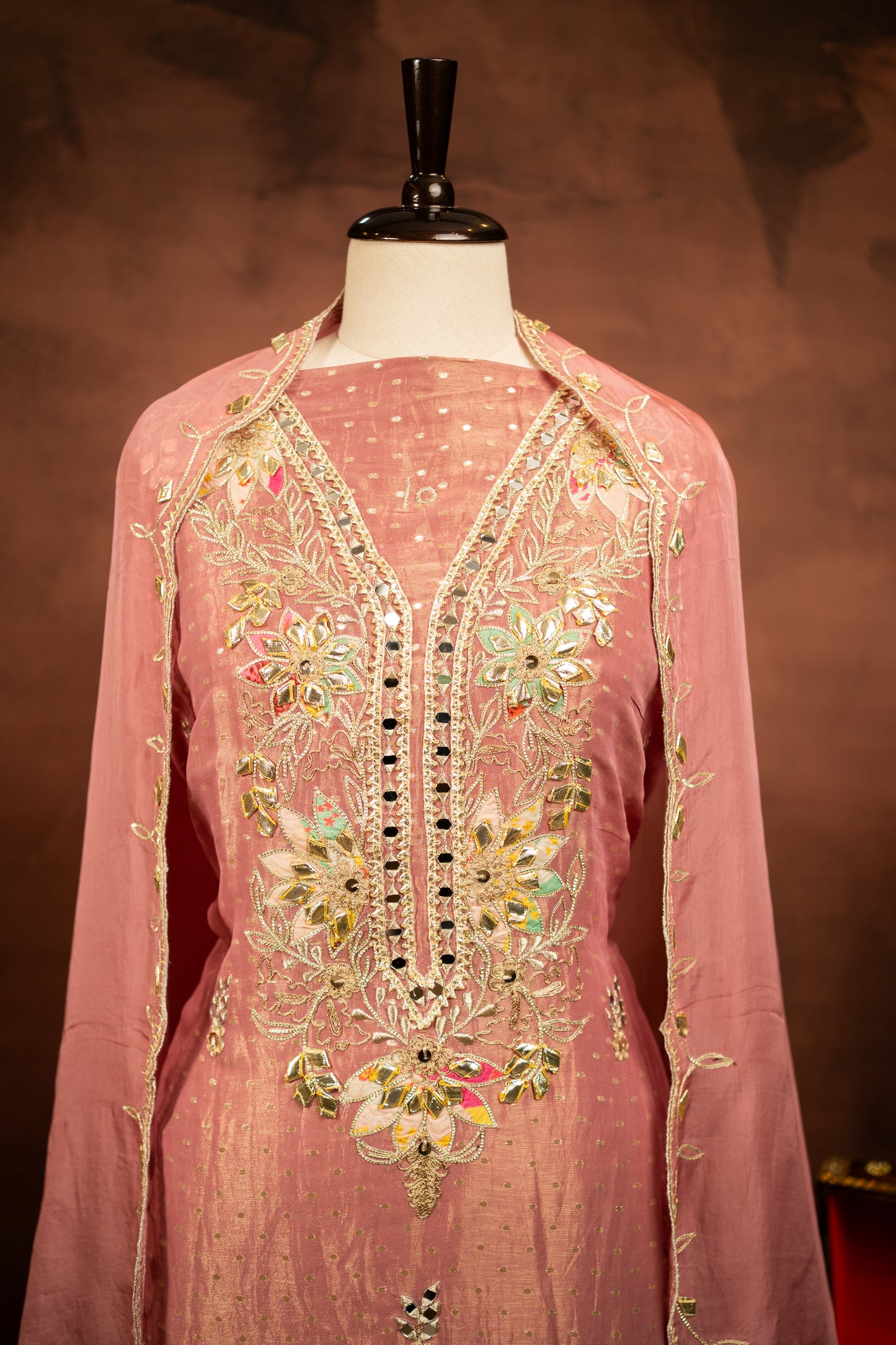 Banarasi with Gota patti