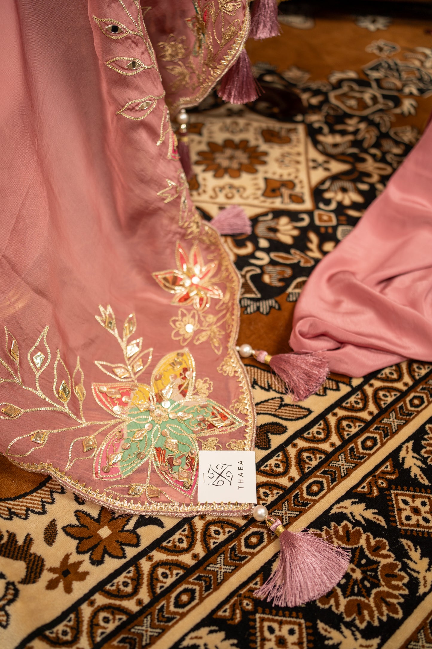 Banarasi with Gota patti